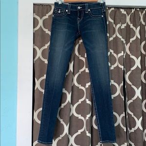 Like new! True Religion “Misty” jeans